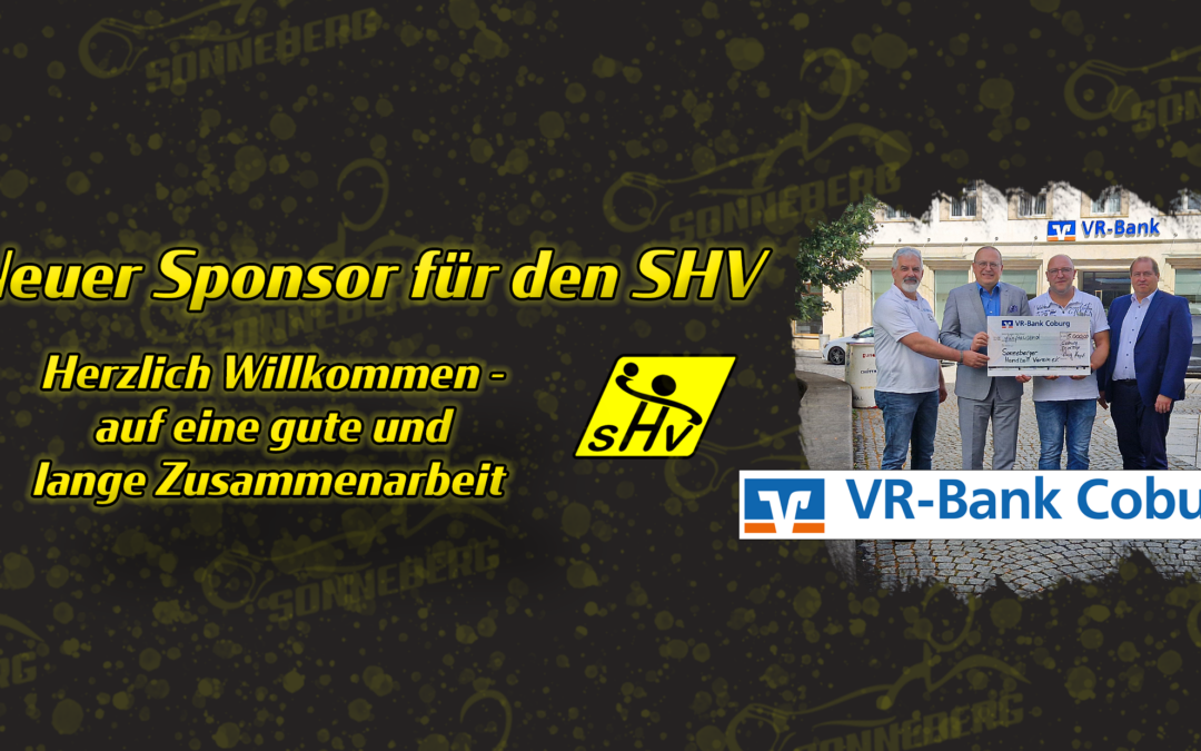 SHV News — Neuer Sponsor bei den Handballern
