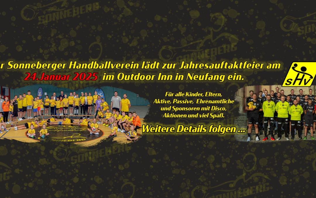 Save the Date — Jahrresauftaktfeier am 24.01.2025