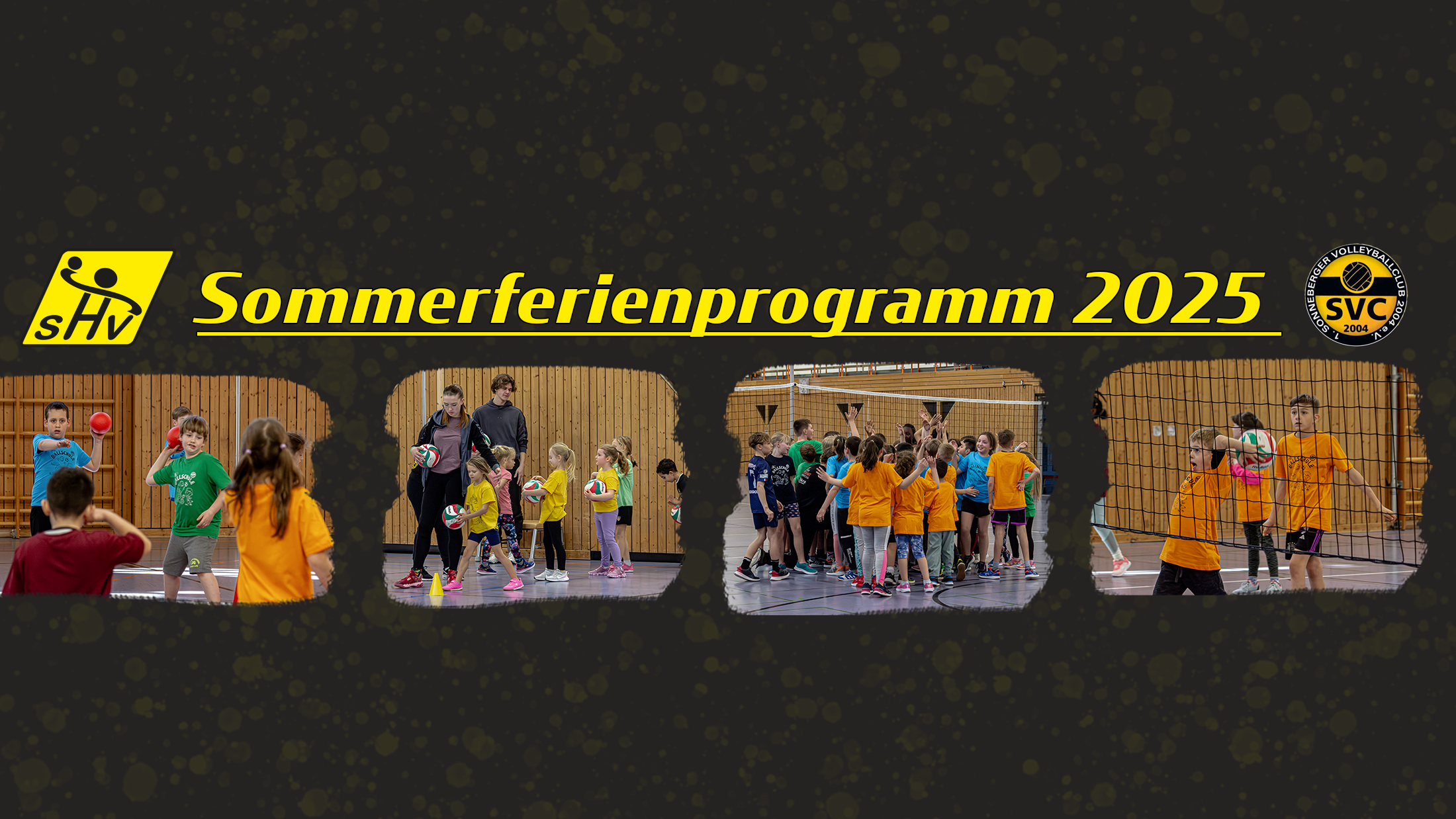 Ferienprogramm 2025 mit dem Sonneberger HV & 1.VC Sonneberg
