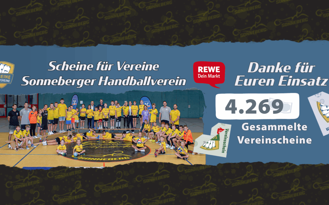 Scheine für Vereine 2025 — Danke für Euren Einsatz