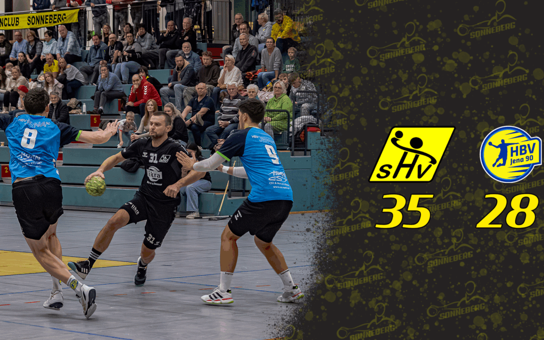 6.Spieltag Landesliga Thüringen —SHV behält in  hochklassigen Handballspiel die Oberhand