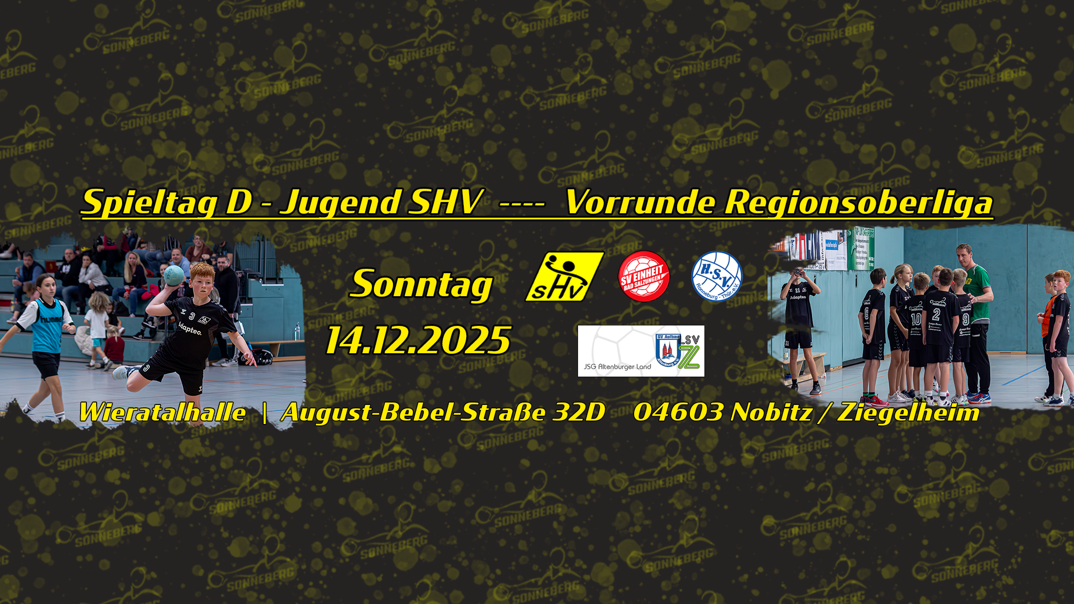 Vorschau aufs Wochenende 14.12.2025 — Auswärtsfahrt für die D-Jugend des SHV