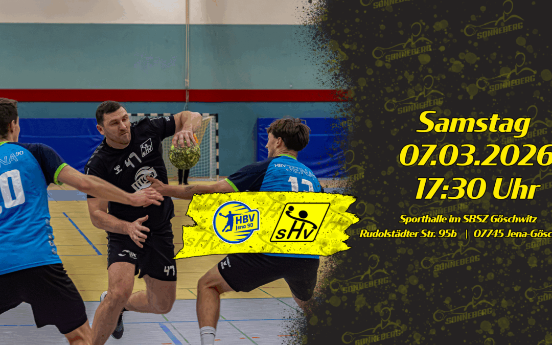 Vorschau aufs Wochenende 07.03.2026 — SHV Männer vor schwerer Auswärtsaufgabe