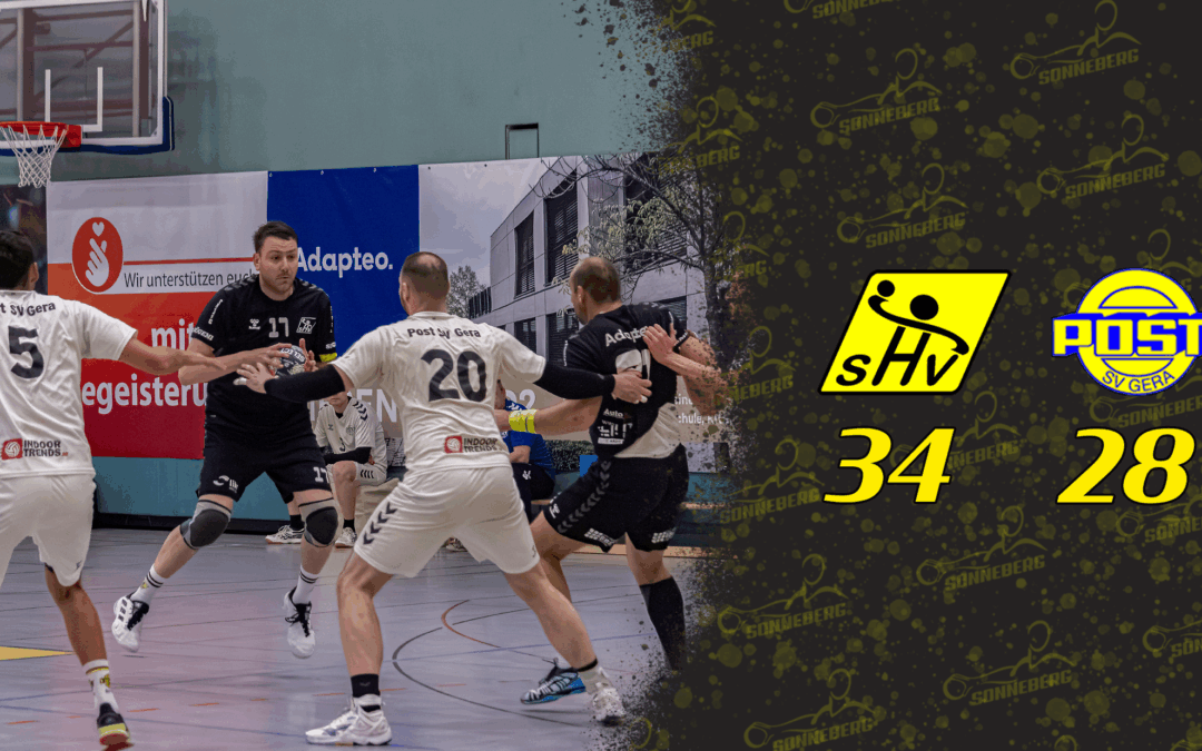 19.Spieltag Landesliga Thüringen — Heimsieg für den SHV nach intensiven und umkämpften 60 Minuten