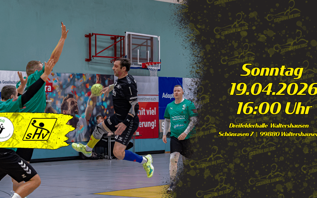 Vorschau aufs Wochenende 18. – 19.04.2026 — Sonneberger Teams auf Auswärtsreisen