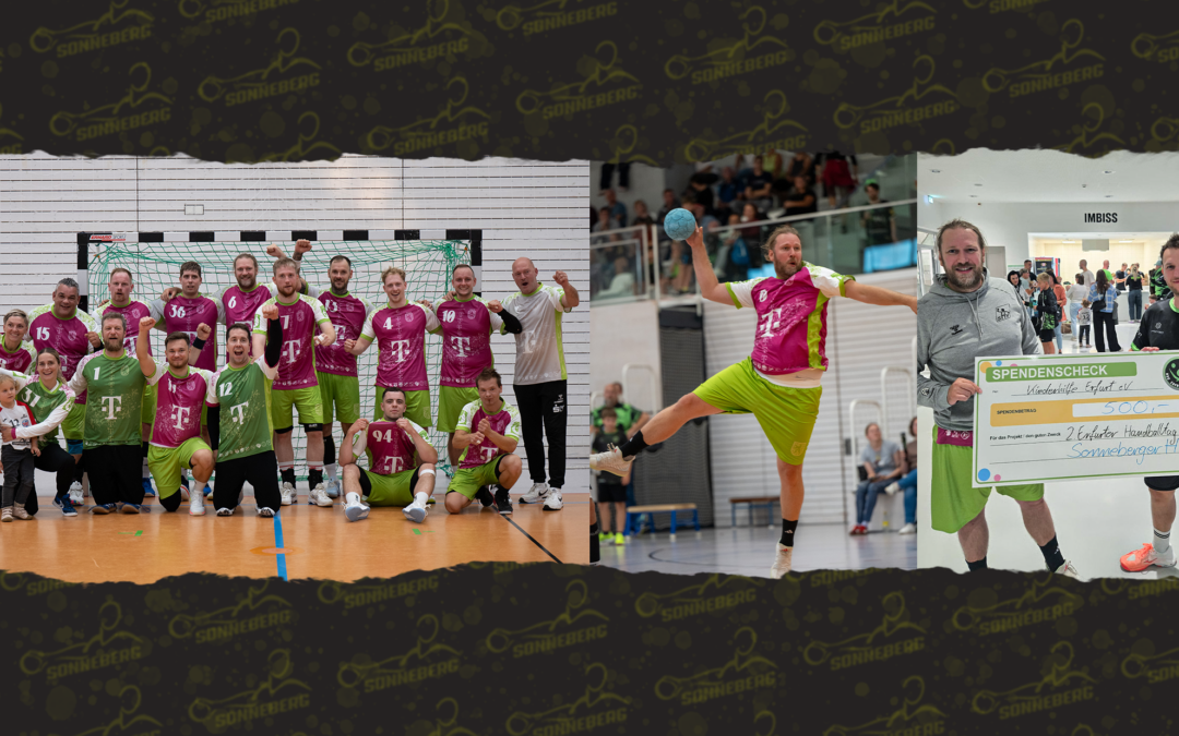 SHV Teil des Team Thüringen beim 2. Erfurter Handballtag