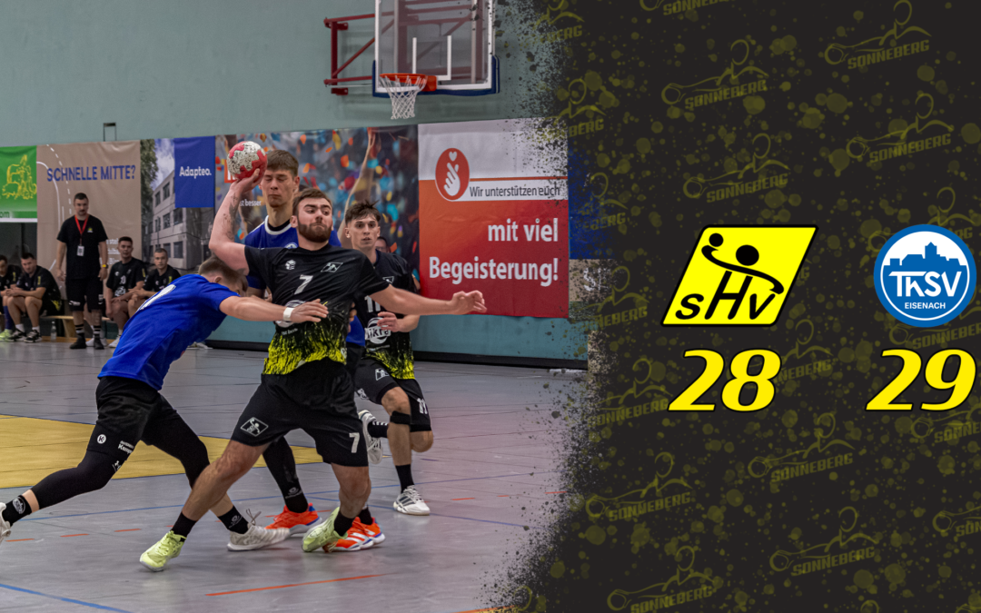 3.Spieltag Männer I / Oberliga Thüringen — 30 konzentrierte Minuten reichen in der Oberliga nicht für Punkte